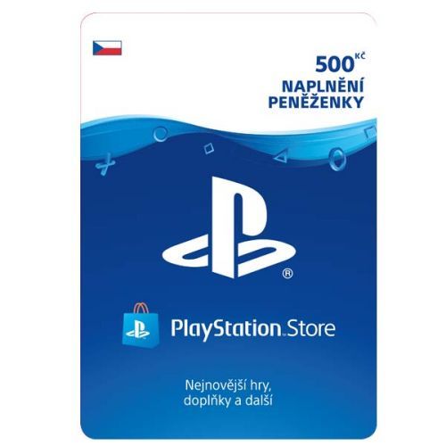 PlayStation Store 500 Kč - elektronická peňaženka