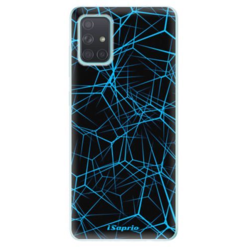 Odolné silikónové puzdro iSaprio - Abstract Outlines 12 - Samsung Galaxy A71