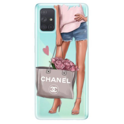 Odolné silikónové puzdro iSaprio - Fashion Bag - Samsung Galaxy A71