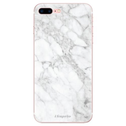 Odolné silikónové puzdro iSaprio - SilverMarble 14 - iPhone 7 Plus