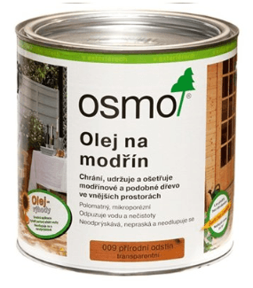 OSMO Color Osmo Terasový olej na ČERVENÝ SMREK (modřín) - prírodný - 9 - prírodný - 2,5 L