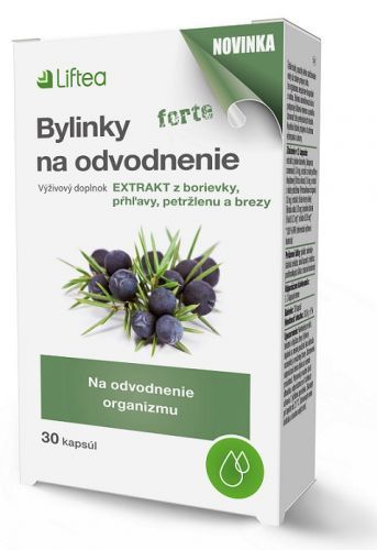 LIFTEA Bylinky na odvodnenie forte 30 cps