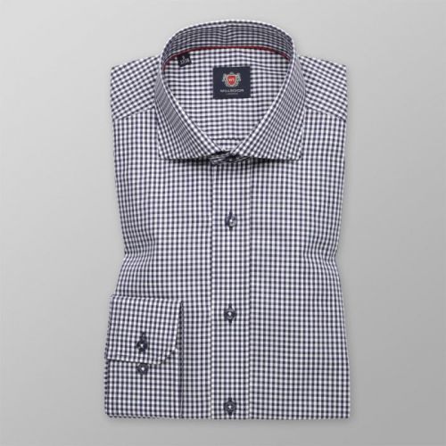 Košeľa London vzor gingham (výška 176 - 182) 10189