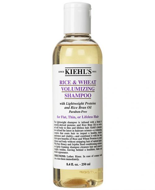 Kiehl's Šampón pre oživenie vlasov a objem (Rice & Wheat Volumizing Shampoo) 250 ml