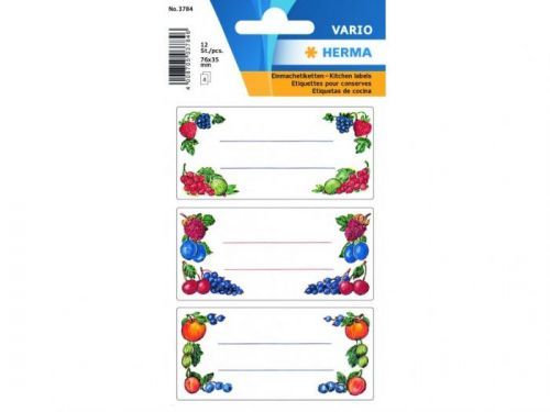 Etikety Vario lesné plody 3784