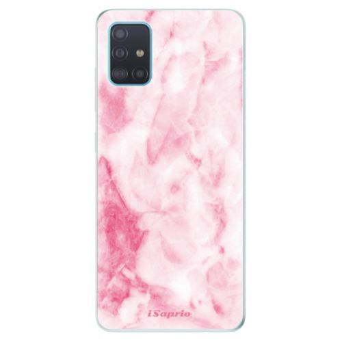Odolné silikónové puzdro iSaprio - RoseMarble 16 - Samsung Galaxy A51