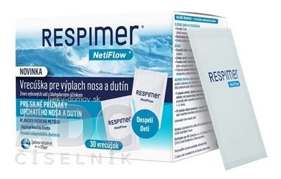 RESPIMER Vrecúška pre výplach nosa a dutín 30ks