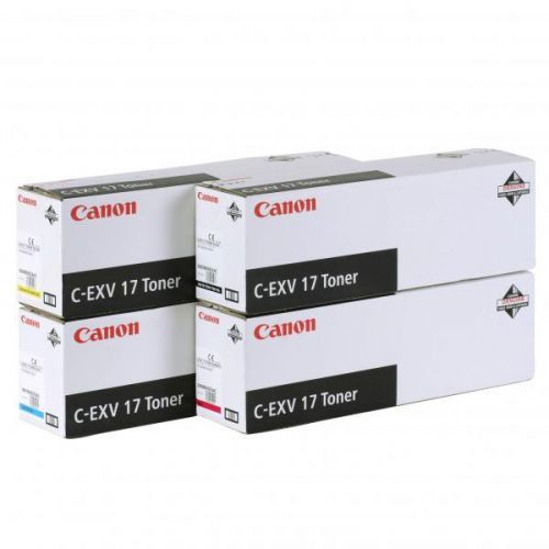 Canon originál toner CEXV17, yellow, 36000str., 0259B002, Canon iR-C4x80i