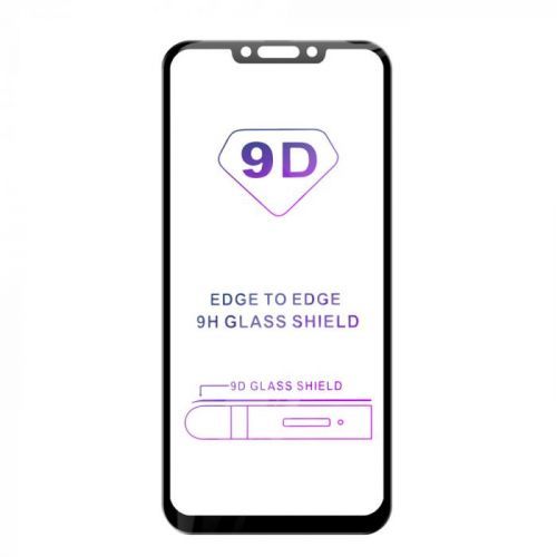 Tvrdené sklo iSaprio 9D BLACK pre Huawei Mate 20 Lite