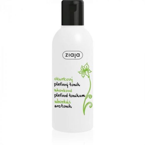Ziaja Cucumber čistiace tonikum pre mastnú a zmiešanú pleť 200 ml