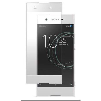 RoxFit tvrdené sklo pre Sony Xperia XA1 G3121 celotvárové - biely rám TMP2171CW