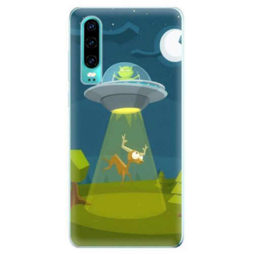 Odolné silikonové pouzdro iSaprio - Alien 01 - Huawei P30