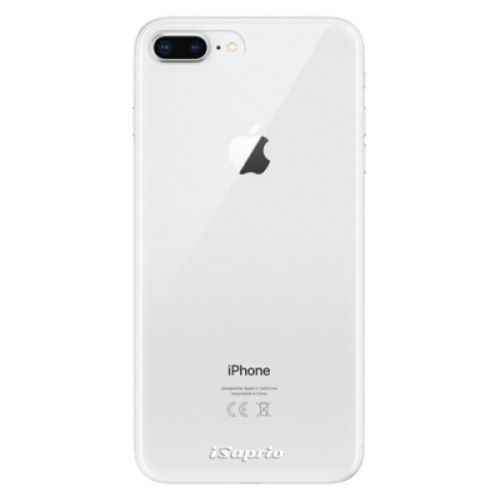 Odolné silikónové puzdro iSaprio - 4Pure - mléčný bez potisku - iPhone 8 Plus
