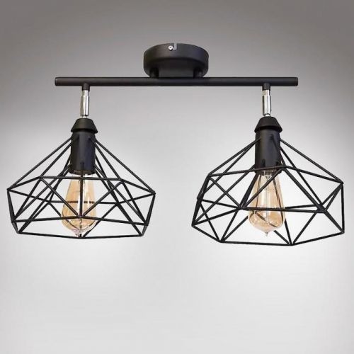 Lampa Szach 2711/Z-B-2 čierna Lw2