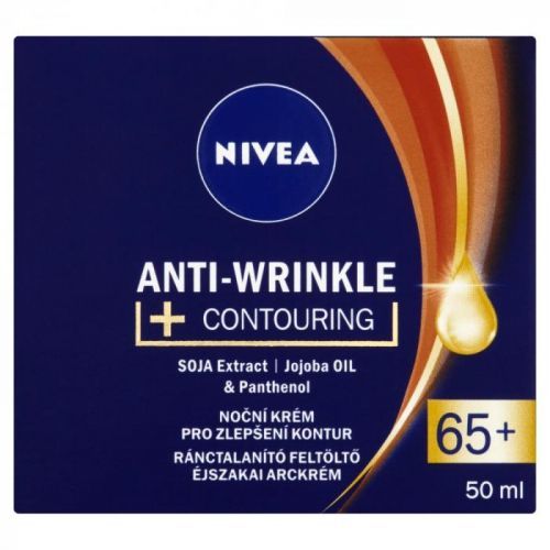 Nivea Nočný krém pre zlepšenie kontúr 65+, 50ml