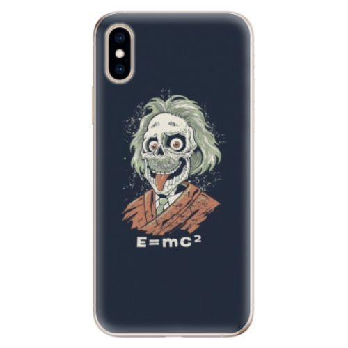 Odolné silikónové puzdro iSaprio - Einstein 01 - iPhone XS