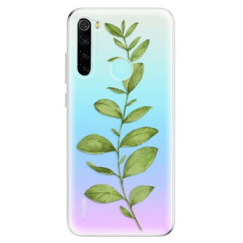Odolné silikónové puzdro iSaprio - Green Plant 01 - Xiaomi Redmi Note 8