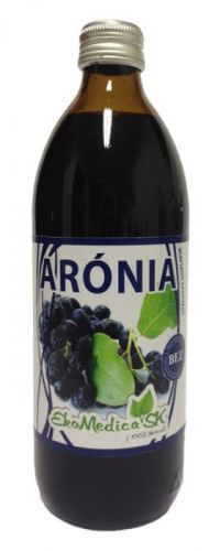 EkoMedica Šťava Arónia 100% - 500 ml 500 ml