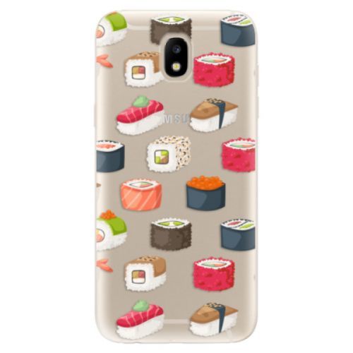 Odolné silikónové puzdro iSaprio - Sushi Pattern - Samsung Galaxy J5 2017