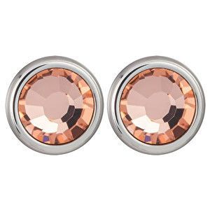 Preciosa Náušnice Carlyn s kryštálom Apricot 7235 49