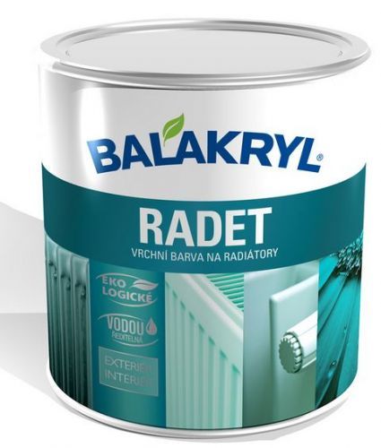 Balakryl Balakryl Radet - farba na radiátor - 1000 - biela - 0,7 L