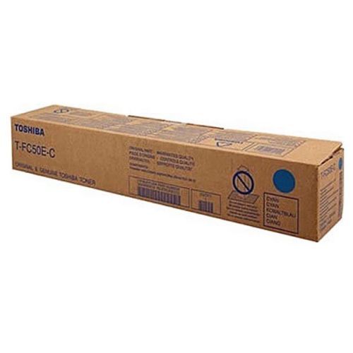 Toshiba originál toner T-FC50EC, cyan, 33600str., 6AJ00000113, Toshiba e-Studio 2555CSE, 3055CSE, 355CSE, 4555CSE