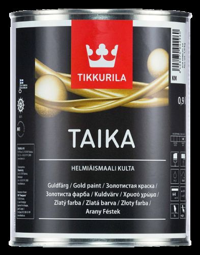 Tikkurila Taika Pearl Glaze - perleť a steny (ZÁKAZKOVÉ MIEŠANIE) - strieborná - Hopea - 0,9 L