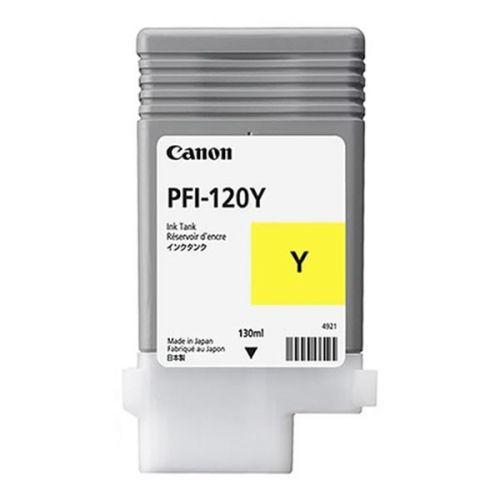 Canon originál ink PFI120Y, yellow, 130ml, 2888C001, Canon TM-200, 205, 300, 305