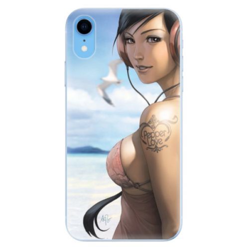 Odolné silikónové puzdro iSaprio - Girl 02 - iPhone XR