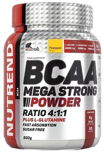 NUTREND BCAA MEGA STRONG POWDER 500g ananás