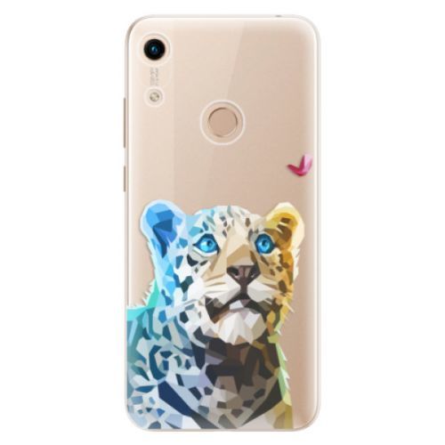 Odolné silikónové puzdro iSaprio - Leopard With Butterfly - Huawei Honor 8A