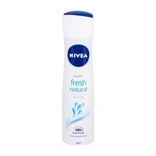 Nivea Fresh Natural 48h 150 ml antiperspirant pre ženy bez obsahu hliníka; deospray