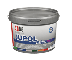 JUB JUPOL LATEX - matná, pololesklá a lesklá latexová farba - biela - satén/lesk - 15 L = 19,8 kg