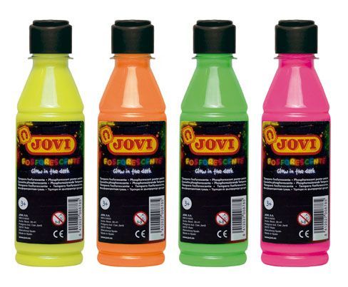 JOVI Temperové farby NEÓNOVÉ  - ružová 51908 - 250 ml