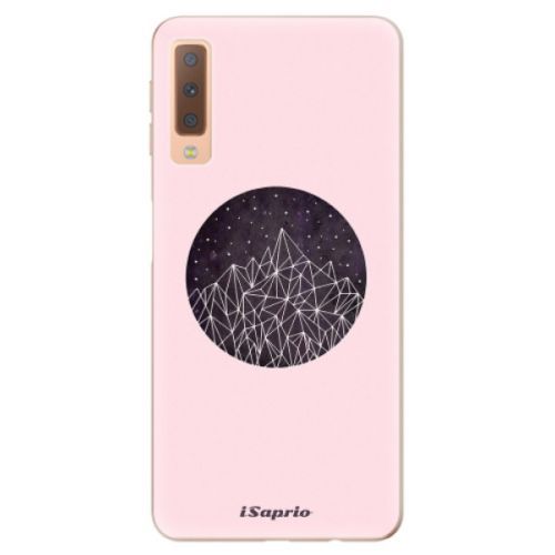 Odolné silikónové puzdro iSaprio - Digital Mountains 10 - Samsung Galaxy A7 (2018)