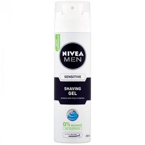 Nivea Men Sensitive gél na holenie 200 ml