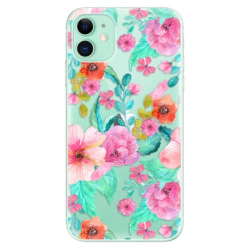 Odolné silikónové puzdro iSaprio - Flower Pattern 01 - iPhone 11