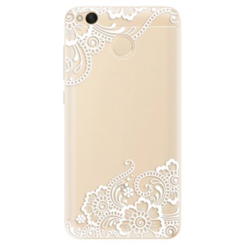 Odolné silikónové puzdro iSaprio - White Lace 02 - Xiaomi Redmi 4X