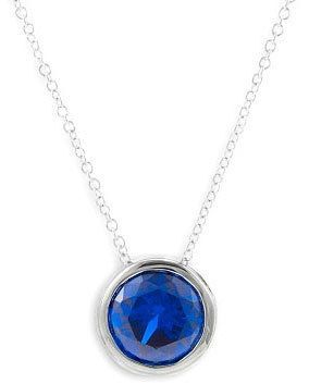Modesi Náhrdelník Dark Blue QJPY5039LW (retiazka, prívesok)
