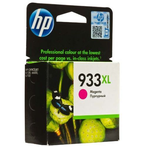 HP originál ink CN055AE, HP 933XL, magenta, 825str., HP Officejet 6100, 6600, 6700, 7110, 7610, 7510