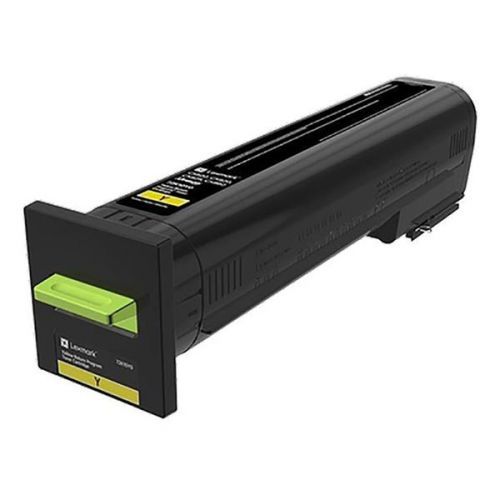 Lexmark originál toner 72K20Y0, yellow, 8000str., return, extra high capacity, Lexmark CS820de,CS820dte,CS820dtfe,CX820de,CX820dtf