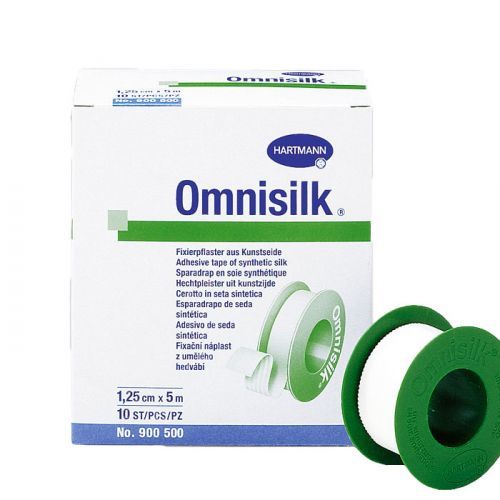 OMNISILK hypoalergénna náplasť z bieleho hodvábuks