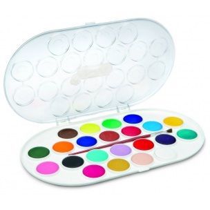 JOVI Vodové farby sada 22ks so štetcom - 176 g