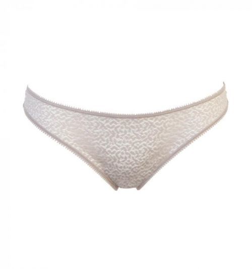 DKNY - Modern lace champagne čipkované tangá