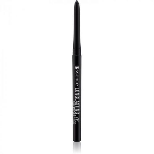 Essence Long Lasting ceruzka na oči odtieň 01 Black Fever 0,28 g
