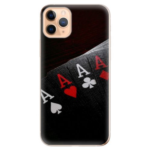 Odolné silikónové puzdro iSaprio - Poker - iPhone 11 Pro Max