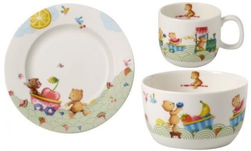 Villeroy & Boch Hungry as a Bear súprava detského porcelánu, 3 ks