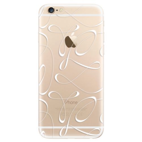 Odolné silikónové puzdro iSaprio - Fancy - white - iPhone 6/6S
