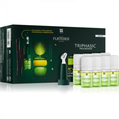 René Furterer Triphasic Progressive komplexná starostlivosť pri chronickom vypadávaní vlasov 8x5,5 ml