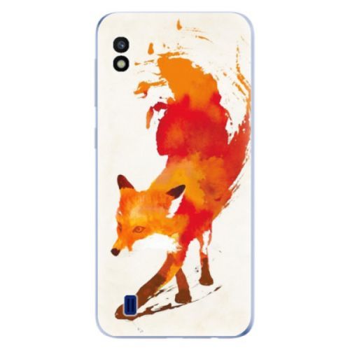 Odolné silikónové puzdro iSaprio - Fast Fox - Samsung Galaxy A10